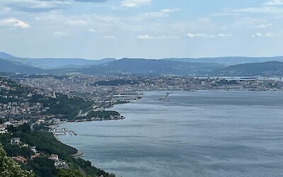 Coming into Trieste! (submitted by Susanne Graham)