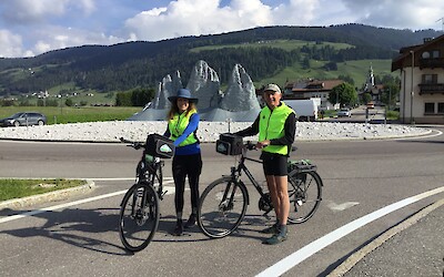 Start of the tour in Toblach (submitted by Scott Reuben)