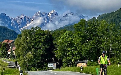 First glimpse of the Julian Alps (submitted by Scott Reuben)