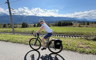 In Austria, approaching Feistritz an der Gail. (submitted by Maggie Stapleton)