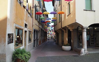 Belluno umbrella street (submitted by CyclesInRoswell)