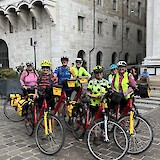 Our group in Brescia (photo by Jane Fletcher)