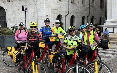 Our group in Brescia (submitted by Jane Fletcher)