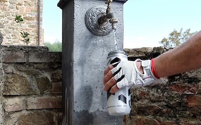 One of many water refills in a little medieval village (submitted by Jarusha)