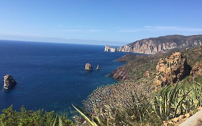 Sardinia bike tour coastal scene (submitted by NotLance)