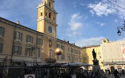 the central square in Parma (submitted by TomS)