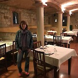 The Beautiful Dining Room at La Razza Agritourismo (photo by DeniseCS)
