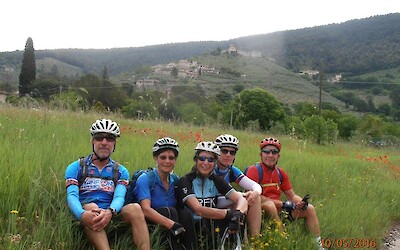 In a poppy field near Poreta (submitted by ullabulla)