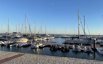 Marina and cobblestone path (submitted by Betty Ngan)