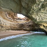 Benagil cave. (photo by Robert Anderson)