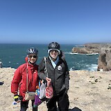 The last day of our trip overlooking the western point of Europe. (photo by Janine)