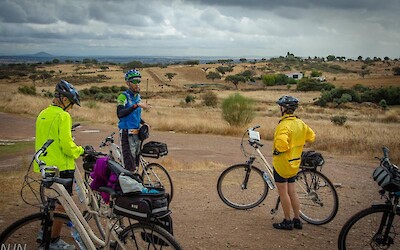 Our guide, Luis, explaining patiently explaining something to us. (submitted by Nancy N)