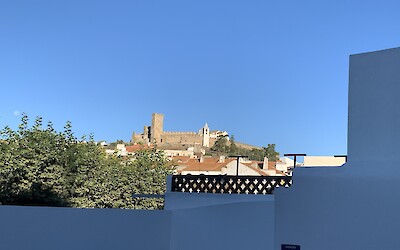 View of the Castle at Arraiolos from our Casa do Platano, our hotel. (submitted by Anne Stanek)