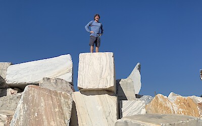 Marble quarry in Extremoz (submitted by Anne Stanek)