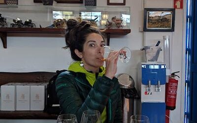 We tasted 8 wines on the first day! (submitted by Traveling Jackie)