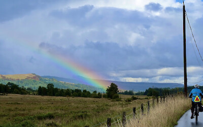 Somewhere Over the Rainbow is Blue Skies and Sunshine (submitted by Julane Anderson)