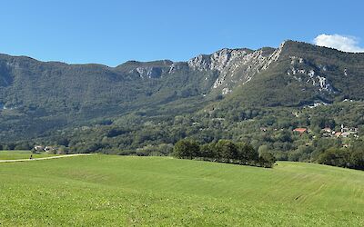 Typical countryside near Predjama castle (submitted by Dan Quigley)