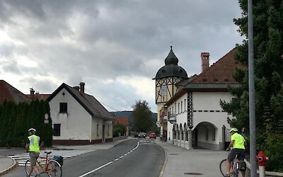 Stopping in a Slovenian village (submitted by NancyLouWho)