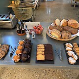Breakfast was fabulous (photo by Andi)