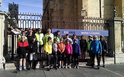 Our Team Biking the Camino (submitted by BRAG)