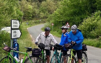 Checking our maps:-) (submitted by Maria)