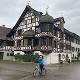 Hotel in Gottlieben, right on the river. (photo by David P.)