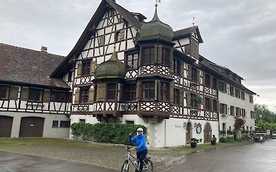 Hotel in Gottlieben, right on the river. (submitted by David P.)