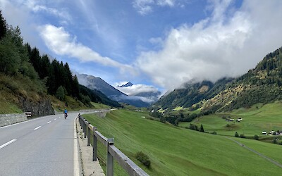 Heading over the Alps (submitted by Timothy Ricks)