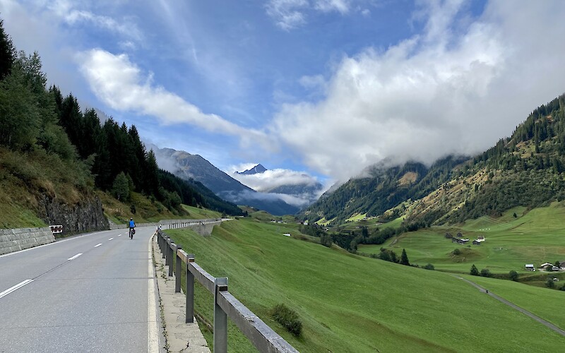 Heading over the Alps (submitted by Timothy Ricks)