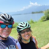 We are both in our 60’s and love biking in Europe! (photo by Susanne & Nate Graham)