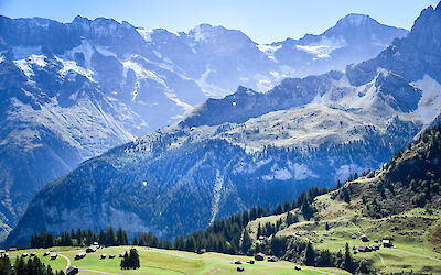 The stunning mountains of the Lauterbrunnen Valley. (submitted by Anna)
