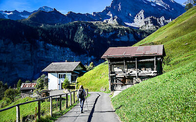 Hiking from Murren to Gimmelwald (submitted by Anna)