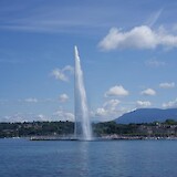 Jet d'Eau in Geneva (photo by apitzer)