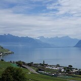 The Lavaux Vineyards, Lake Geneva, and Alps (photo by apitzer)
