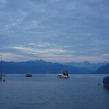 Lake Geneva at Dusk (photo by apitzer)