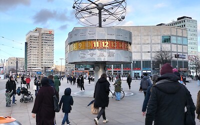 Alexanderplatz World Clock. (submitted by Bozena)