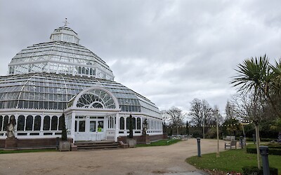 The Palm House in Sefton Park, restored with funds from George Harrison (submitted by Roz)