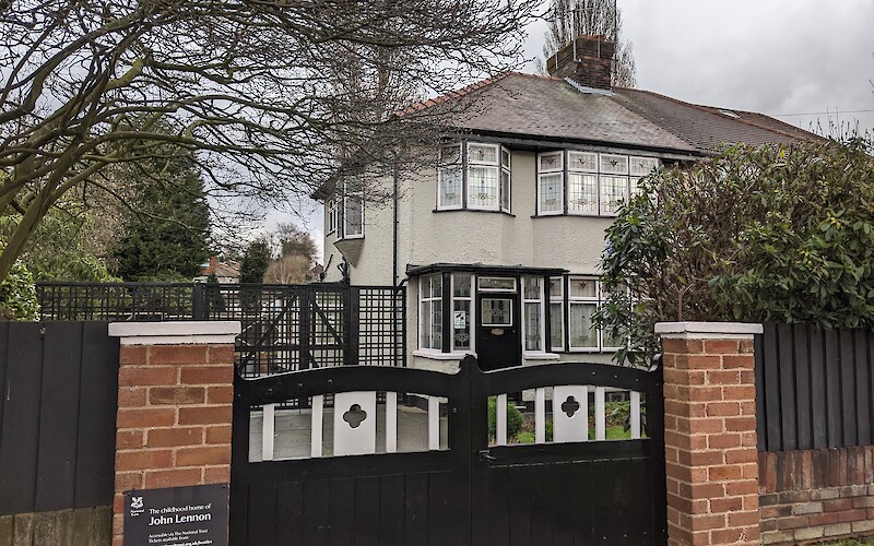 John Lennon's childhood home (submitted by Roz)