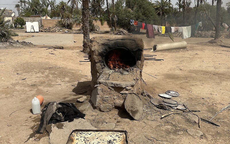 Traditional outdoor bread oven (submitted by A. Anderson)