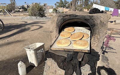 Bread baking outside the village! (submitted by Pam)