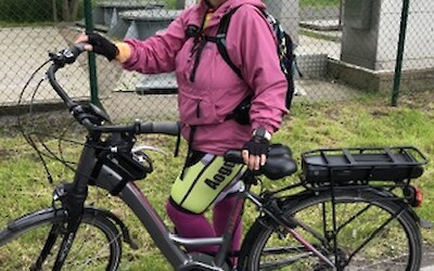 My first e-bike tour (submitted by Tracie Bodnar)