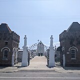 Saint Roche's Cemetery entrance (photo by Roz)