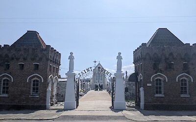 Saint Roche's Cemetery entrance (submitted by Roz)
