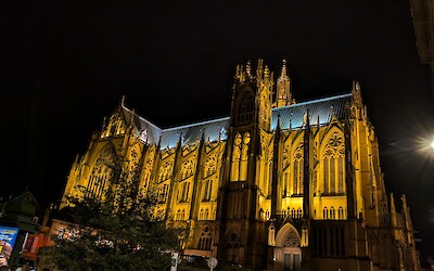 Cathedral in Metz at Night (submitted by Hung Kang)