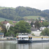 Prinzessin Katharina arriving in Grein (photo by Kathy)