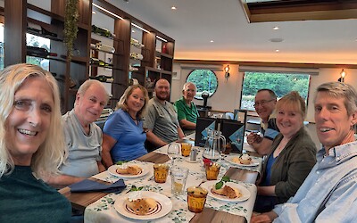 Another five-start meal onboard the Merlijn. (submitted by Anne Jesse)