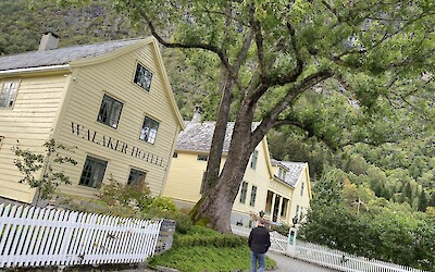 The romantic Walaker Hotel in Solvorn (submitted by Geraldine ( Gerry) Sayerd)