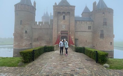 Amsterdam Castle Muiderslot in the fog. (submitted by J. Anderson)