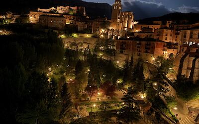 Albarracin night time (submitted by Nancy)