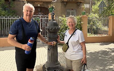 Getting water in Torres Torres, Spain (submitted by Kenneth Clements)